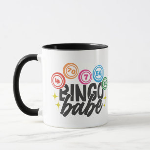 Lustige Bingo-Schatz-Wortkunst Tasse