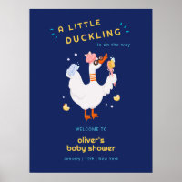 Lustige Blasen-Enten-Bad-Gummi-Baby-Shower-Willkom