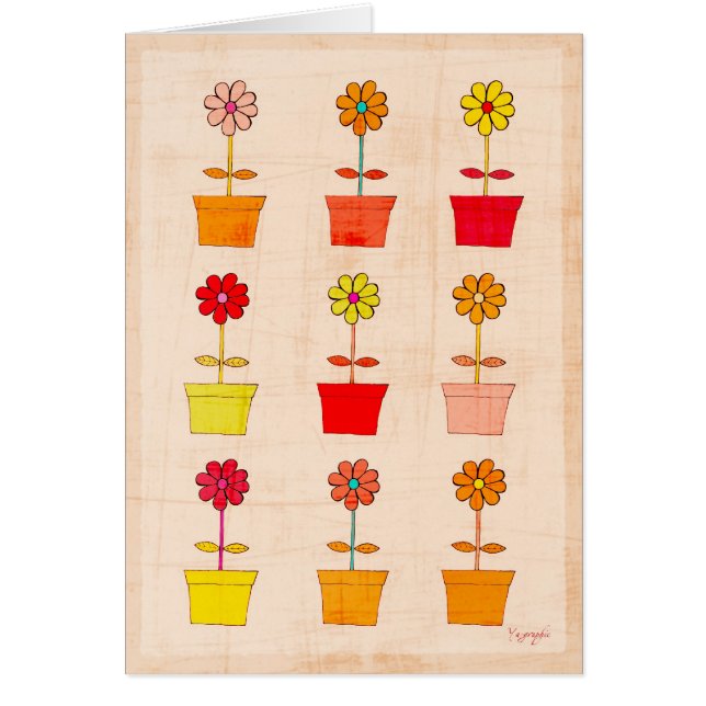 Lustige Blumen (Vorne)