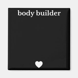 Lustige Bodybuilder Schwangerschaftsankündigung Magnet
