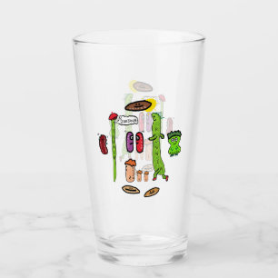 Lustige Bohnen-Wortspiele Glas