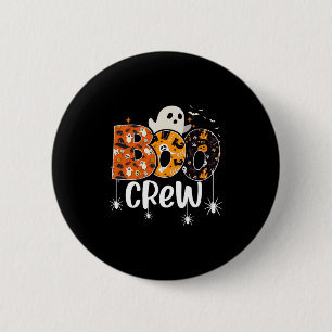 Lustige Boo Crew Geistliebhaber passende Halloween Button