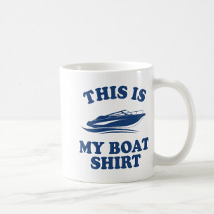 Lustige Bootsgeschenke für Männer Frauen Bootsfahr Kaffeetasse