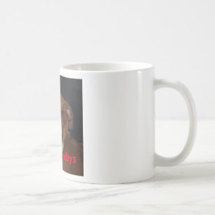Lustige Boxer-Hunde"ich hasse Montag" Kaffeetasse