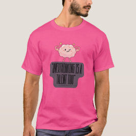 Lustige Brain Power Bekleidung für Introvertierte T-Shirt