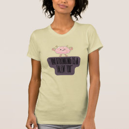 Lustige Brain Power Bekleidung für Überdenker T-Shirt