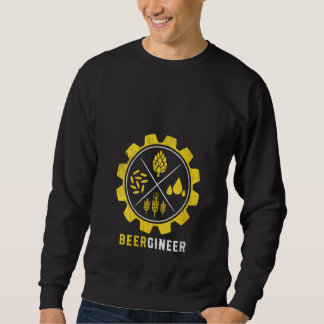 Lustige Brauingenieurin Damen Heimbrauerei Heimbra Sweatshirt