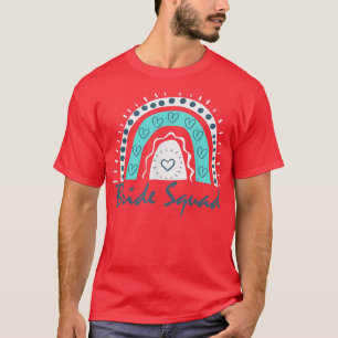 Lustige Braut-Squad-Junggesellinnenabschied-Crew p T-Shirt