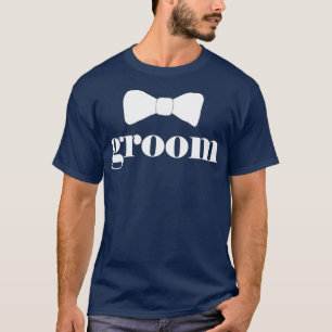 Lustige Bräutigam-Fliege Bachelor-Party-Outfit Coo T-Shirt