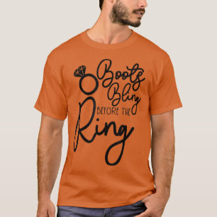 Lustige Brautjungfer Braut Junggesellinnenabschied T-Shirt