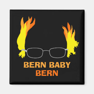 Lustige brennende Sandpapierschleifmaschinen Magnet