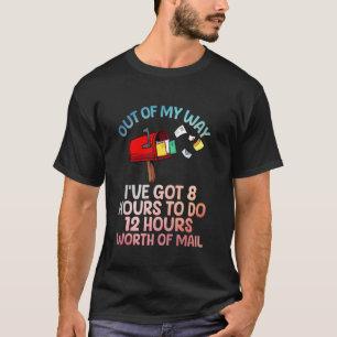 Lustige Briefträger Kunst Für Männer Frauen Postbo T-Shirt
