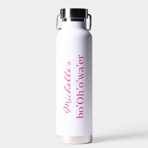 Lustige britische Akzent-Wasserflasche, Wa'Oh'e'wa Trinkflasche