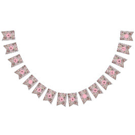 lustige Brust-Flags Wimpelkette