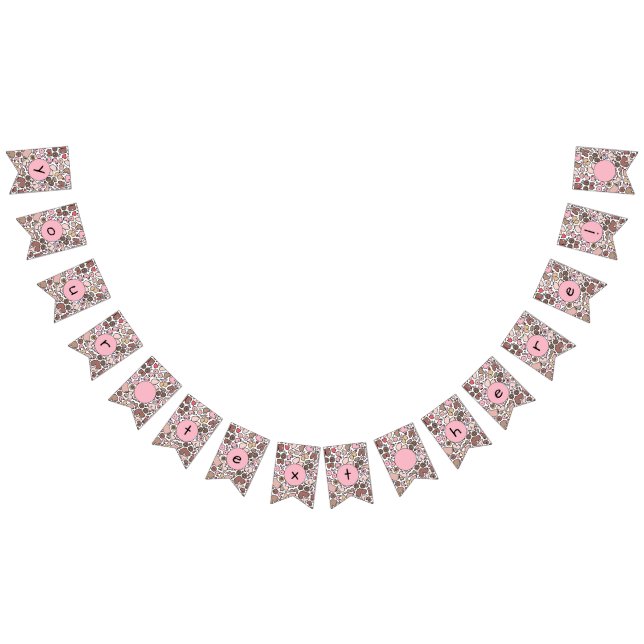 lustige Brust-Flags Wimpelkette (Alle)