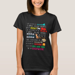 lustige Buchliebhaber Wortkunst-T - Shirt