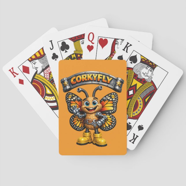 Lustige Bug Spielkarten (Rückseite)