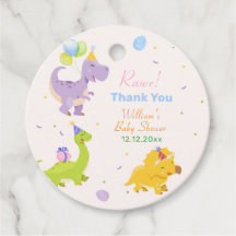 Lustige bunte Dinosaurier-Ballon-Party-Baby-Dusche