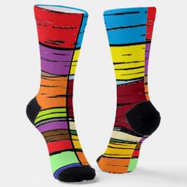 Lustige, bunte und trendige Crew Socken
