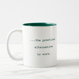 Lustige Büro-Sitzungs-Tasse Zweifarbige Tasse