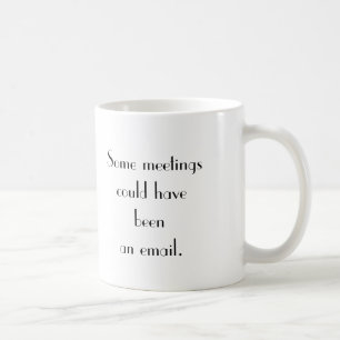 Lustige Büro-Witz-Tasse elegante Büro Humor-Tass Kaffeetasse