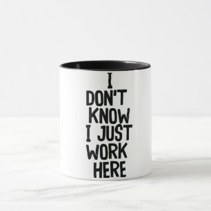 Lustige Büro-Zitate/Sprüche Tasse