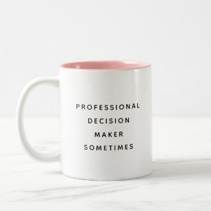 Lustige Bürotasse für Chef, Kollegen, Manager mode Zweifarbige Tasse
