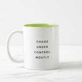 Lustige Bürotasse für Chef, Kollegen, Manager mode Zweifarbige Tasse
