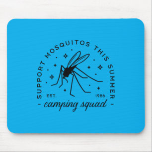 Lustige Camperinnen-Trip-Unterstützung Moskitos Mousepad