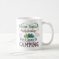 Lustige Campings-Kaffee-Tasse