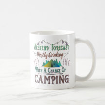 Lustige Campings-Kaffee-Tasse