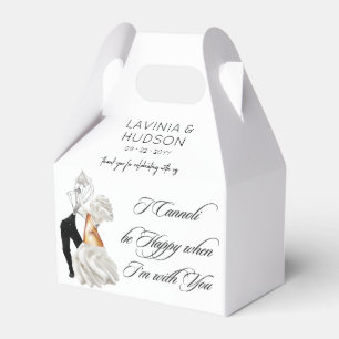Lustige Cannoli Italienische Hochzeit Geschenkschachtel