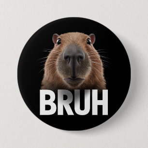 Lustige Capybara Bruh  Button
