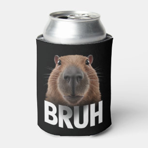 Lustige Capybara Bruh  Dosenkühler