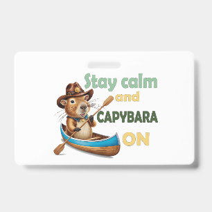 lustige Capybara Liebhaber Geschenk ,niedliche Cap Ausweis