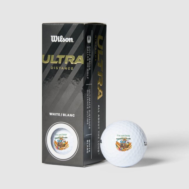 lustige Capybara Liebhaber Geschenk ,niedliche Cap Golfball (Verpackungen)