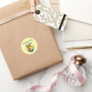 lustige Capybara Liebhaber Geschenk ,niedliche Cap Runder Aufkleber