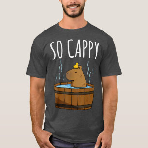 Lustige Capybara Nagetier Keine Sorge Capy Retro S T-Shirt