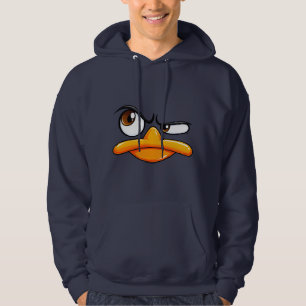 Lustige Cartoon-Enten-Hoodie Hoodie