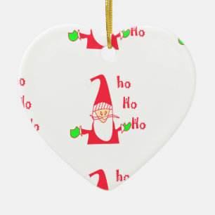 Lustige Cartoon-Maus-Weihnachtsmann-Kollektion. Keramikornament
