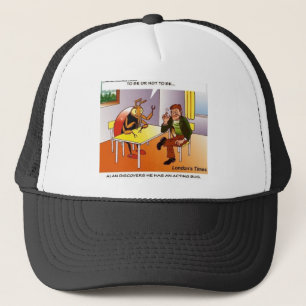 Lustige Cartoon-T-Shirts für Schauspieler Geschenk Truckerkappe