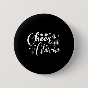 Lustige Cheer Glam-ma Cheerleading Coole Mutter Om Button