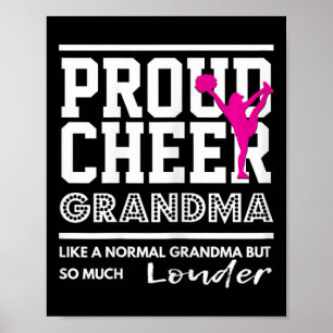 Lustige Cheerleading-Designs für Männer, Frauen un Poster