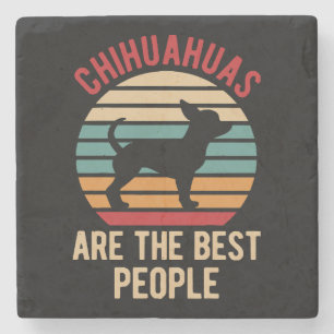 Lustige Chihuahua-Hunde-Geschenk Steinuntersetzer