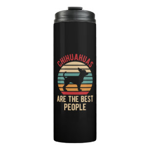 Lustige Chihuahua-Hunde-Geschenk Thermosbecher