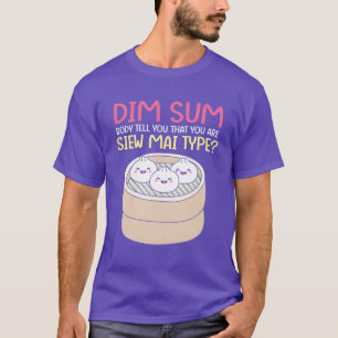 Lustige chinesische Lebensmittel Shumai Dumplings T-Shirt