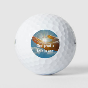 Lustige christliche Golfbälle
