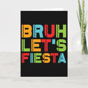 Lustige Cinco De Mayo Mexikanische Familiengruppe Karte