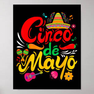 Lustige Cinco De Mayo Mexikanische Fiesta-Party 5 Poster