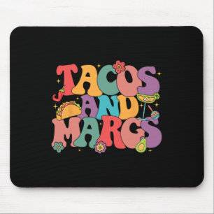 Lustige Cinco De Mayo Tacos Und Margs Mexikanische Mousepad